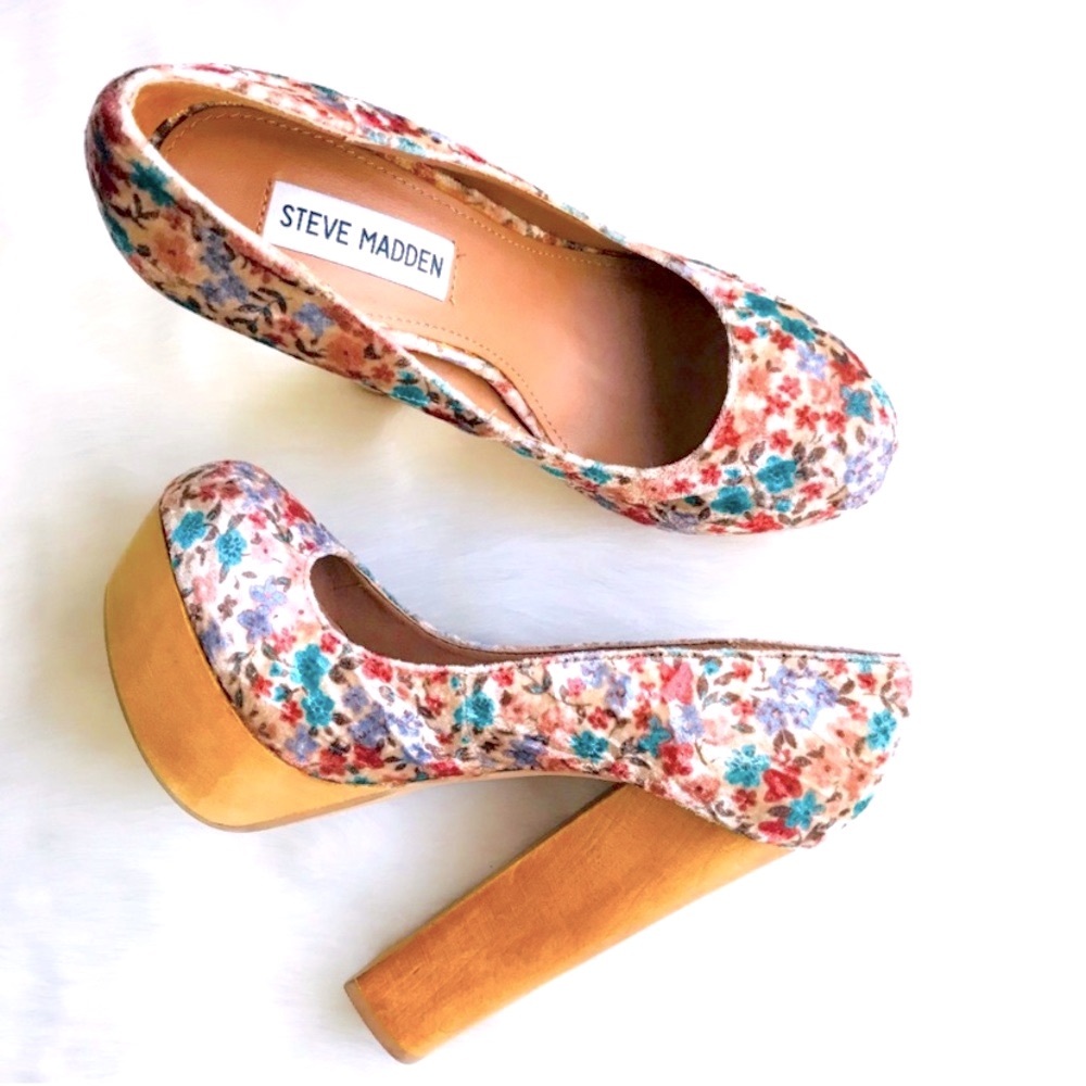 Steve Madden Boho Platform Shoes.